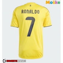 Moške Nogometnih dresov Al-Nassr Cristiano Ronaldo #7 Domači 2025-26 Kratki rokavi